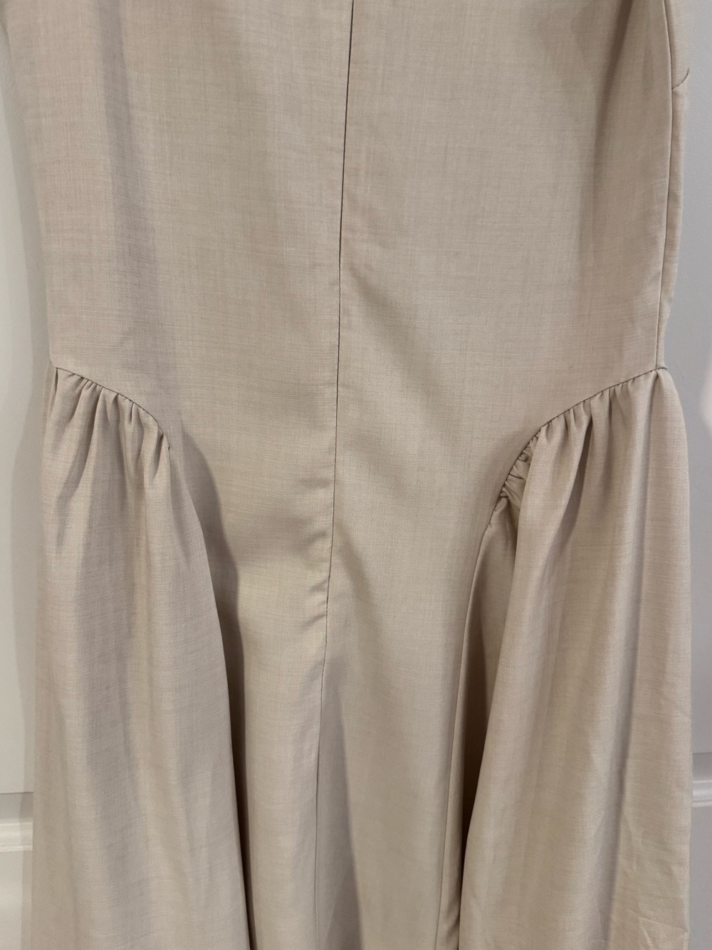 Commense Women’s Size Small Ivory Sleeveless Keyhole Maxi Dress - Picture 11 of 14